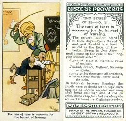 The Rain of Tears is Necessary for the Harvest of Learning, 1932